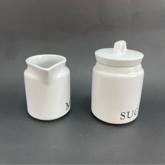 The Old Pottery Company Milk and Sugar jar - Picture 2 of 6